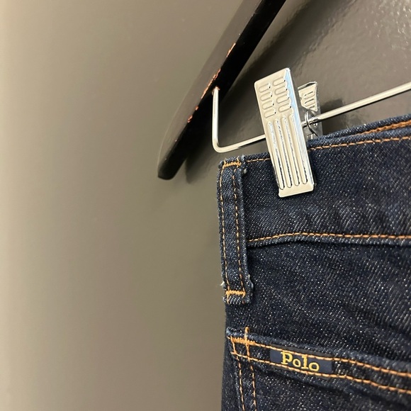 Polo by Ralph Lauren sz 27 EUC/ near new wide leg  Classic Blue Bootcut Jeans - Picture 4 of 14
